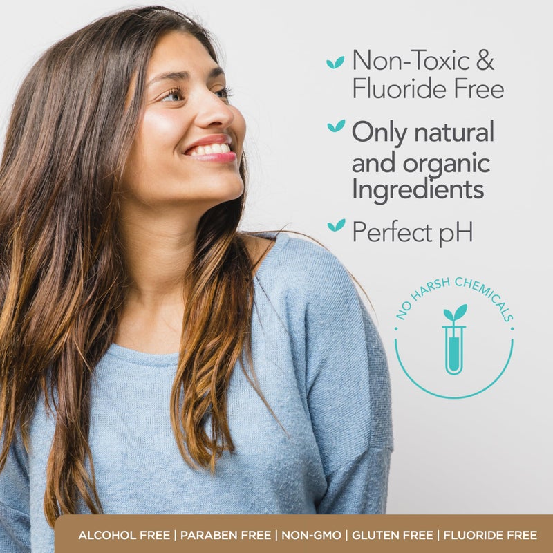 ORL Fluoride-Free, Natural Hydroxyapatite Toothpaste with Organic Xylitol. Helps Strengthen Teeth, Prevent Cavities, Non-Toxic Ingredients. Natural Cinnamint Flavor 4 oz. Made is USA - Image 2